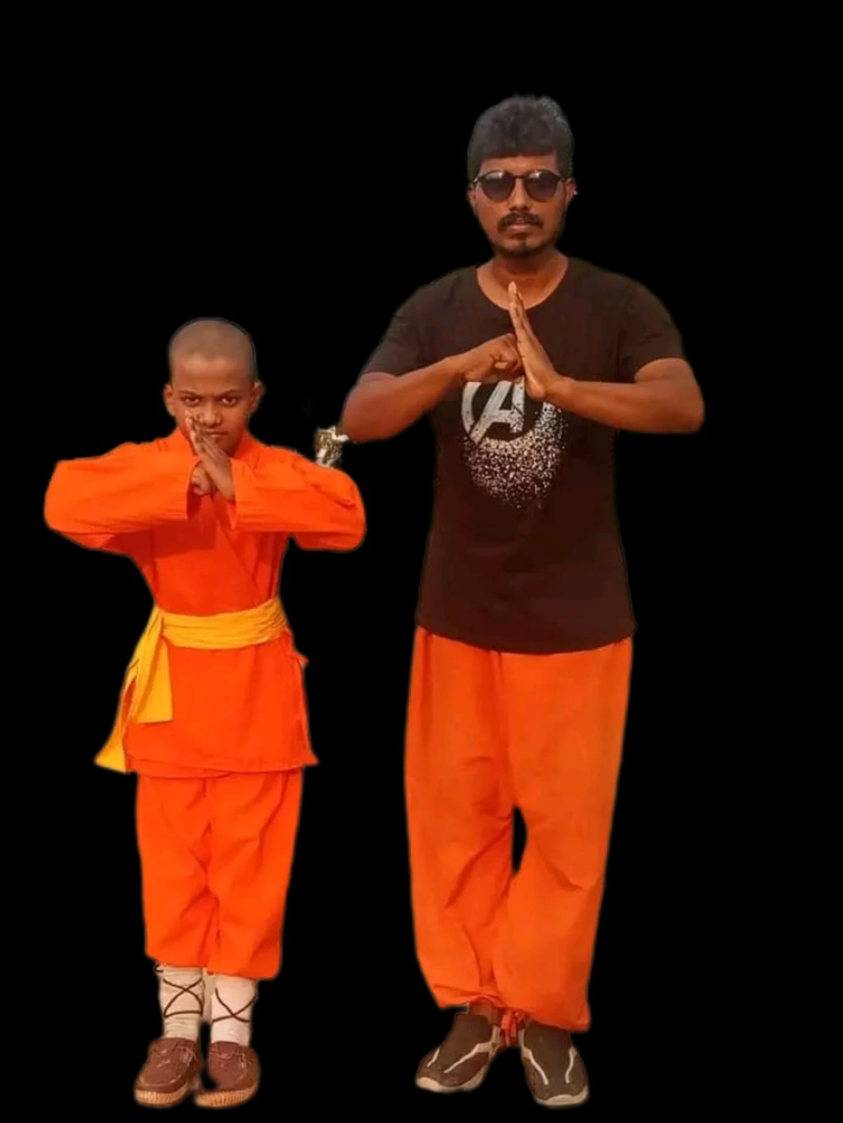 Sifu with Student