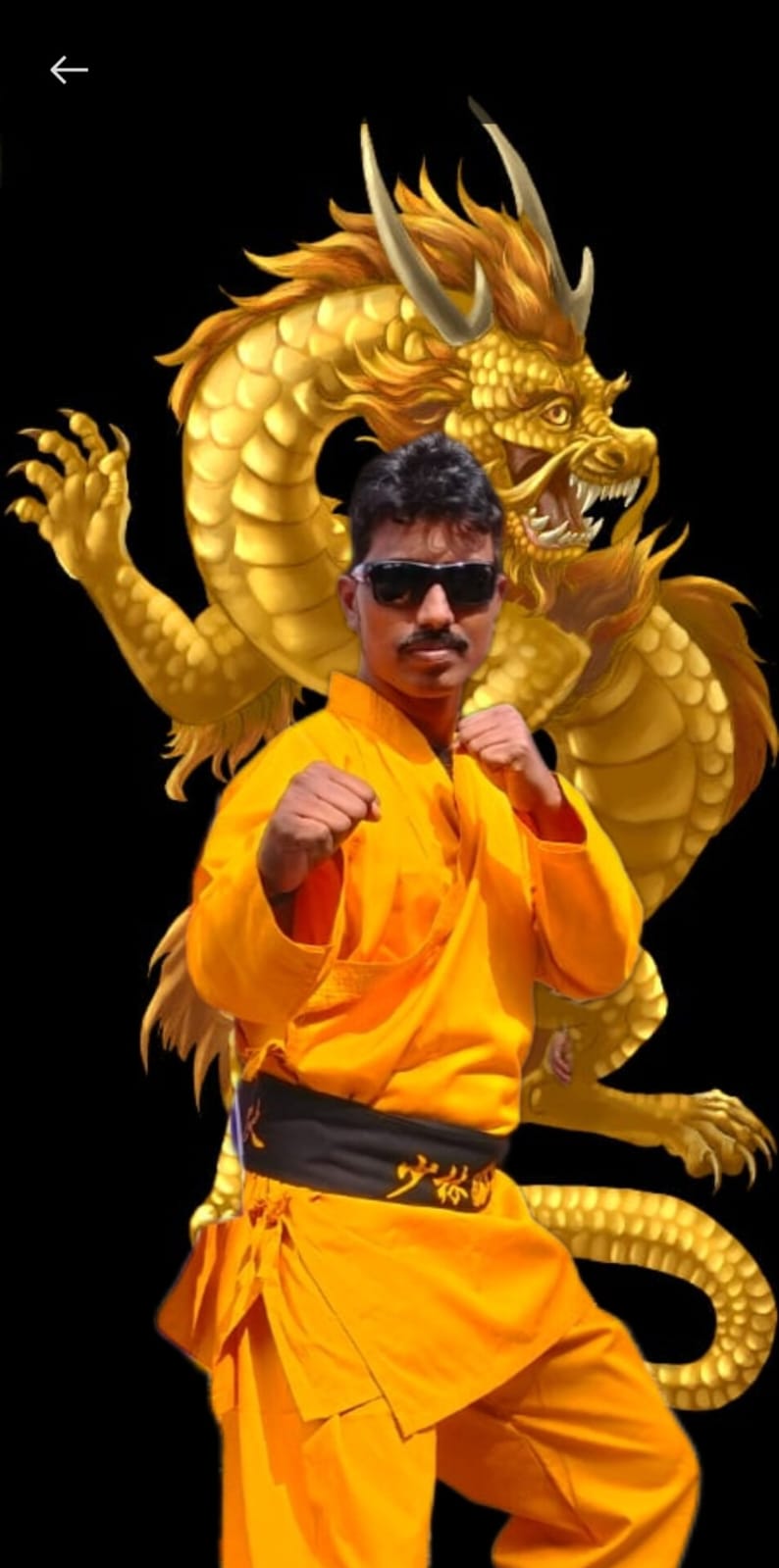 Sifu with Dragon